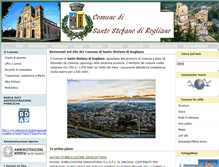 Tablet Screenshot of comune.santostefanodirogliano.cs.it